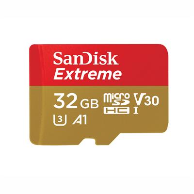 Micro SD ExtremeClass10 32GB SanDisk SDSQXAF-032G-GN6MN