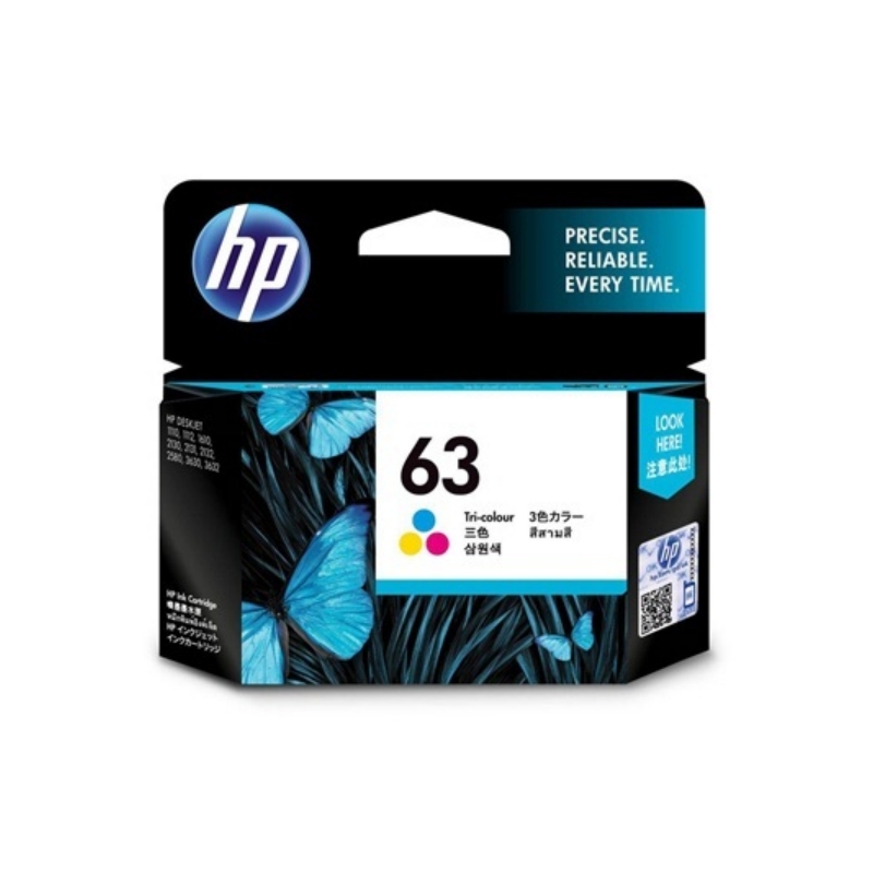 หมึกอิงค์เจ็ท คละสี HP 63/CO