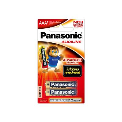 ถ่านอัลคาไลน์ LR03T/2B AAA (แพ็ค 2 ก้อน) Panasonic