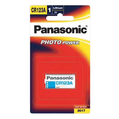 ถ่านลิเธียม Panasonic CR-123W/1BNL