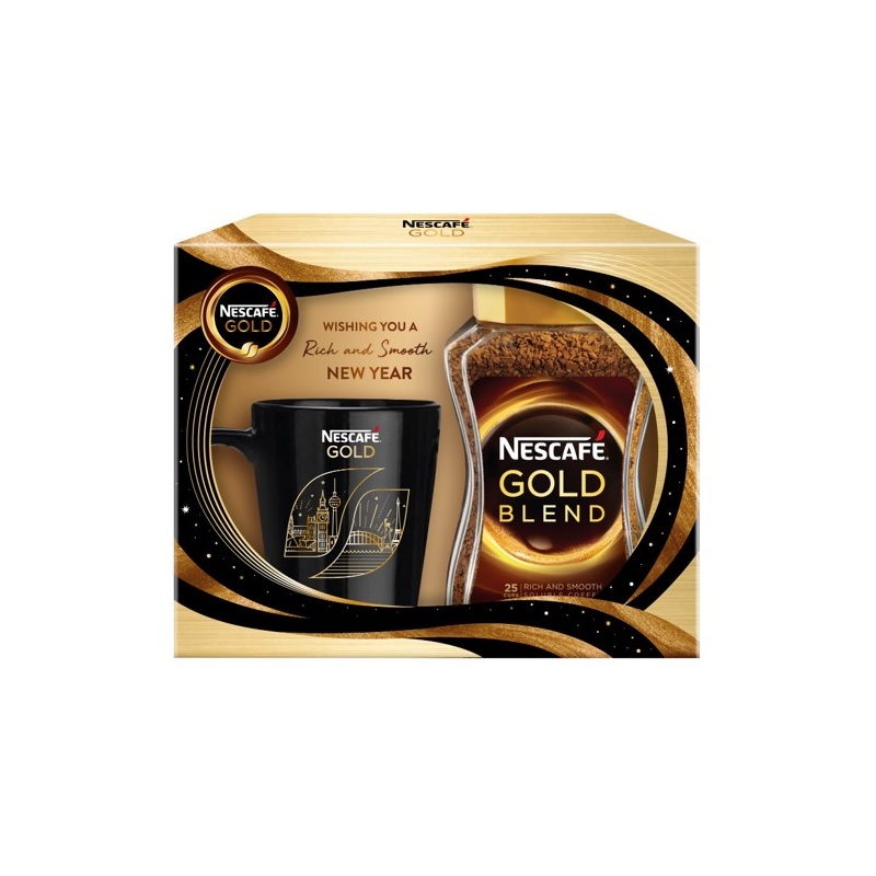 ชุดของขวัญ NY2023 กาแฟ NESCAFE GOLD 200 กรัม เนสกาแฟ No