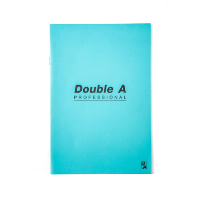 สมุดบันทึกมุงหลังคา 70แกรม เขียว Double A Professional