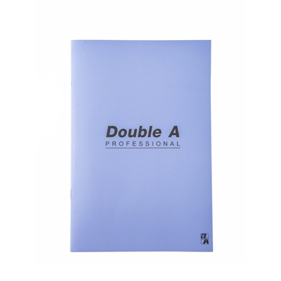 สมุดบันทึกมุงหลังคา 70แกรม ม่วง Double A Professional