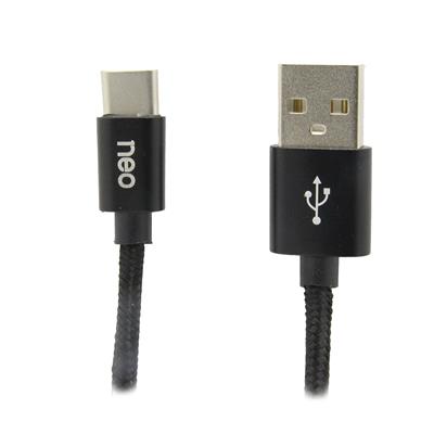 สายชาร์จ Type-C ดำ นีโอ NEO237