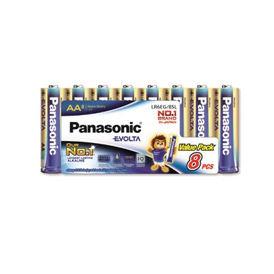 ถ่านอีโวต้า AA (แพ็ค8ก้อน) Panasonic LR6EG/8SL