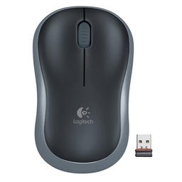 [6900704] เมาส์ไร้สายออฟติคัล สีดำ Logitech M185