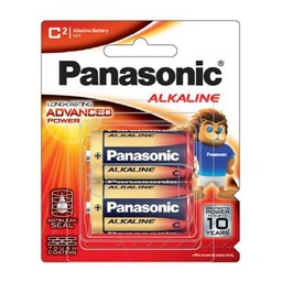 [2070840] ถ่านอัลคาไลน์ LR14T/2B C (แพ็ค 2 ก้อน) Panasonic