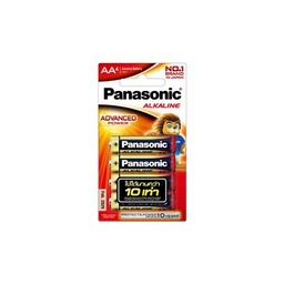 [2070870] ถ่านอัลคาไลน์ LR6T/4B AA (แพ็ค 4 ก้อน) Panasonic