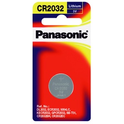 [2079240] ถ่านกระดุมลิเธี่ยม Panasonic CR-2032PT/1B