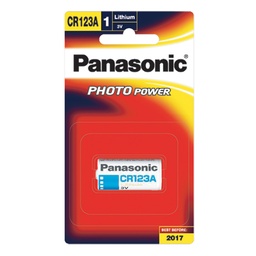 [2076080] ถ่านลิเธียม Panasonic CR-123W/1BNL