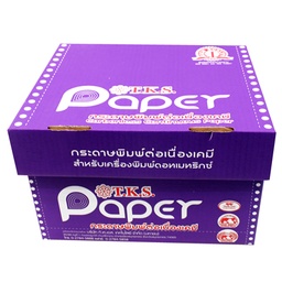 [5069550] กระดาษต่อเนื่องเคมี ไม่มีเส้น 9x11" 3 ชั้น T.K.S.