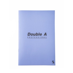 [5009780] สมุดบันทึกมุงหลังคา 70แกรม ม่วง Double A Professional