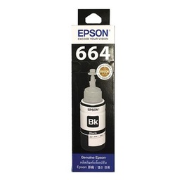 [6960075] อิงค์แท้งค์ T664100 ดำ 70cc (L100/L200) Epson